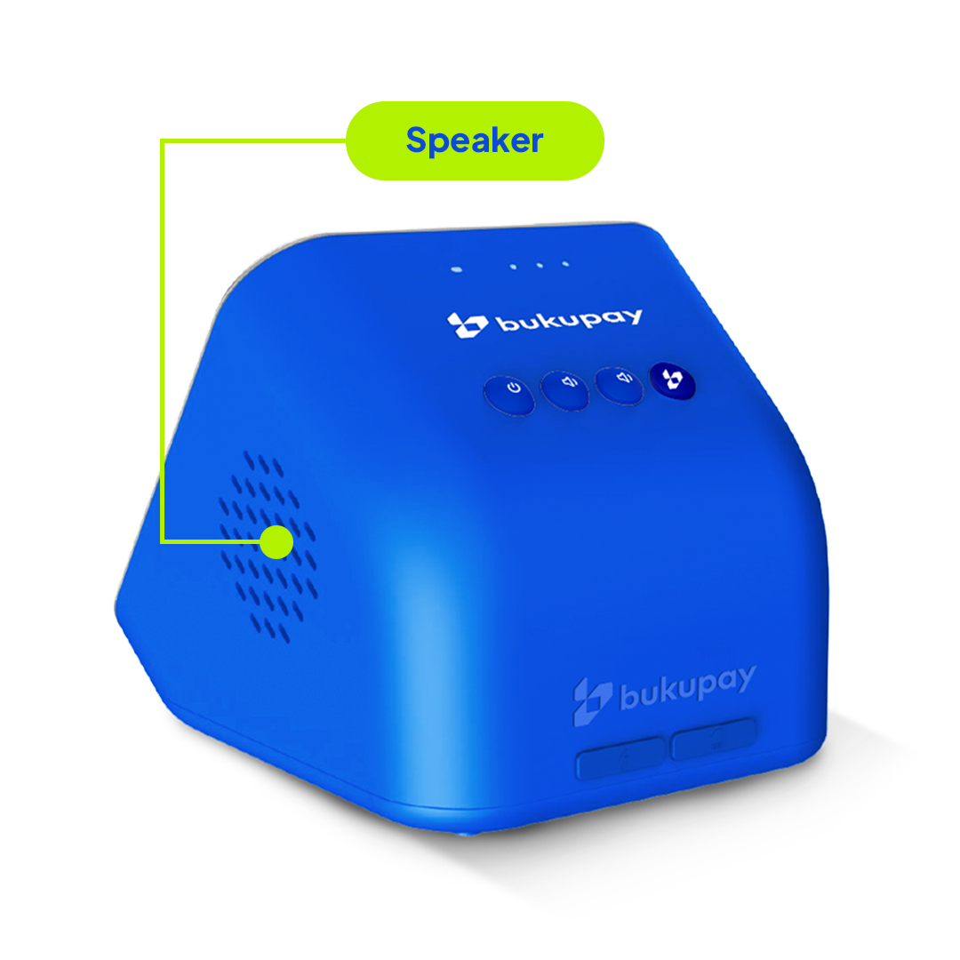 BukuPay Speaker Side View